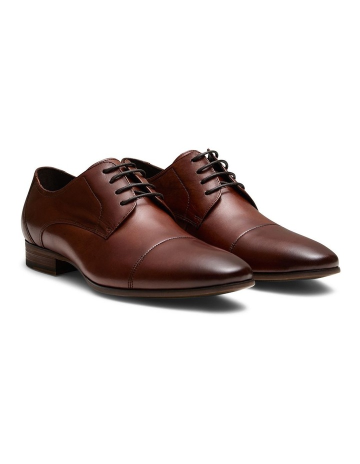 Capri Leather Lace Up Shoes in Brown