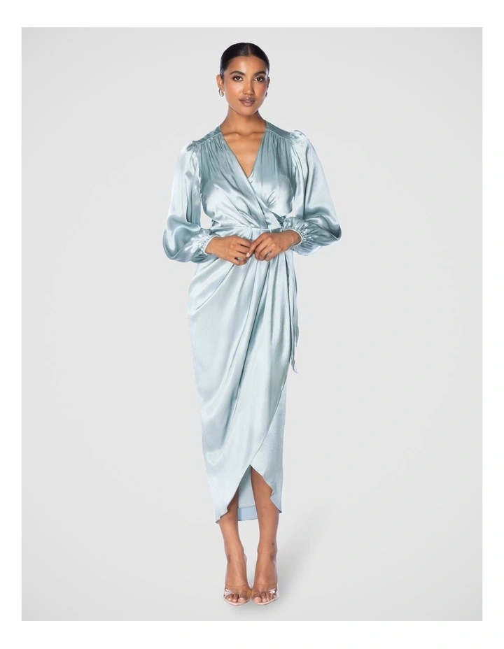 Charlisa Dress in Steel Grey