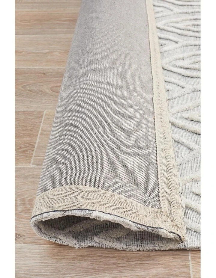 Visions Winter Wish Modern Rug in Grey