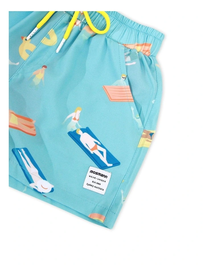 Cabana Swim Shorts in Blue