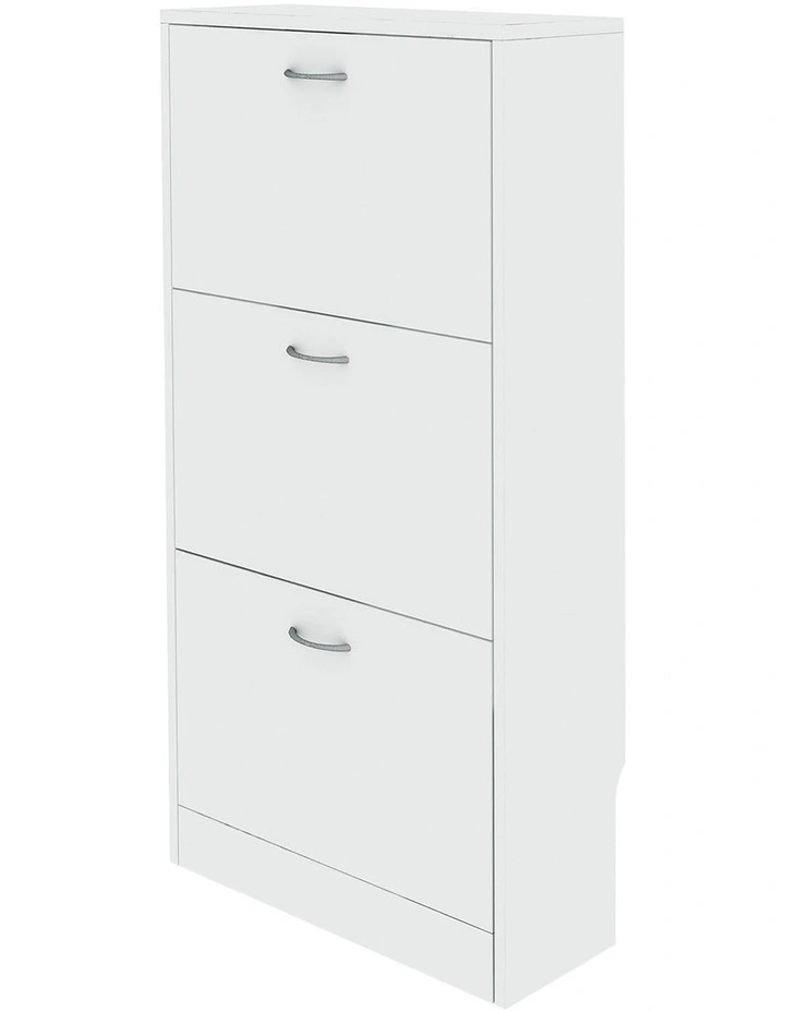 Mavis Shoe Cabinet in White
