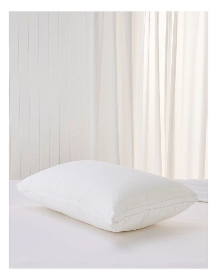 Cloud Support Dual Support Pillow in White