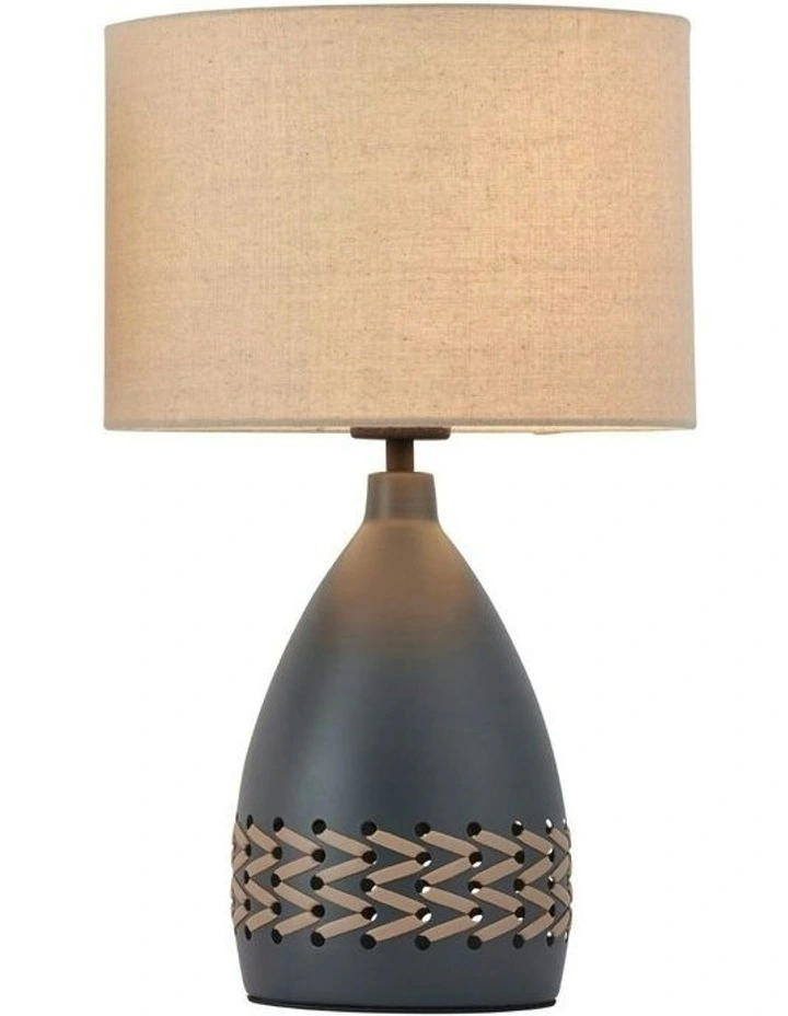 Piper Table Lamp in Grey