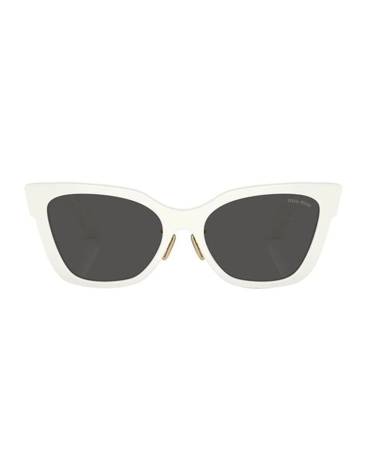 MU 02ZS Sunglasses in White