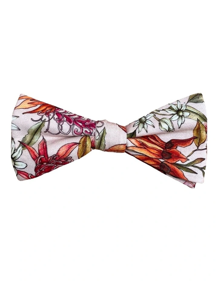 Botanical Bow Tie in Pink