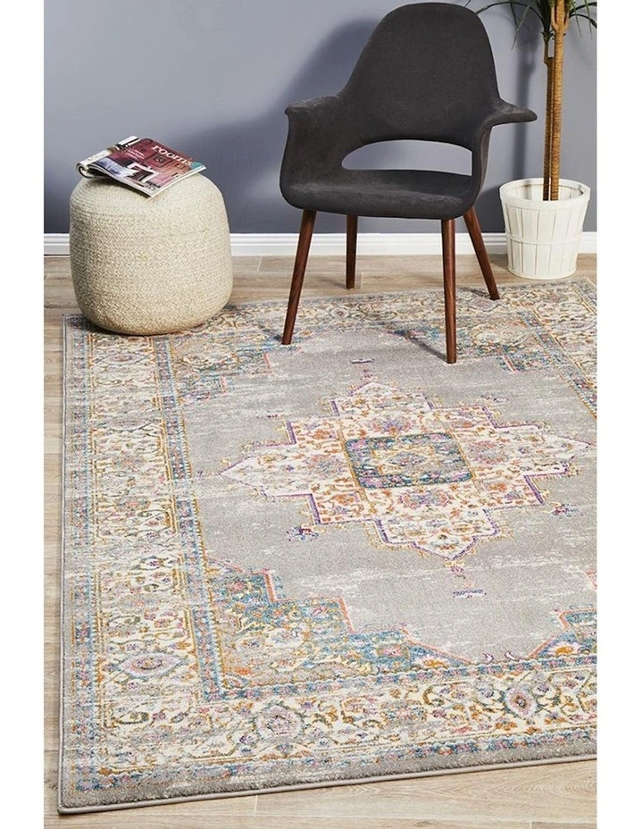 Babylon Rug 211 in Grey