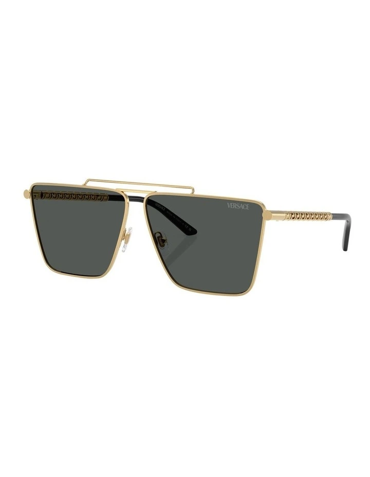 VE2266 Sunglasses in Gold