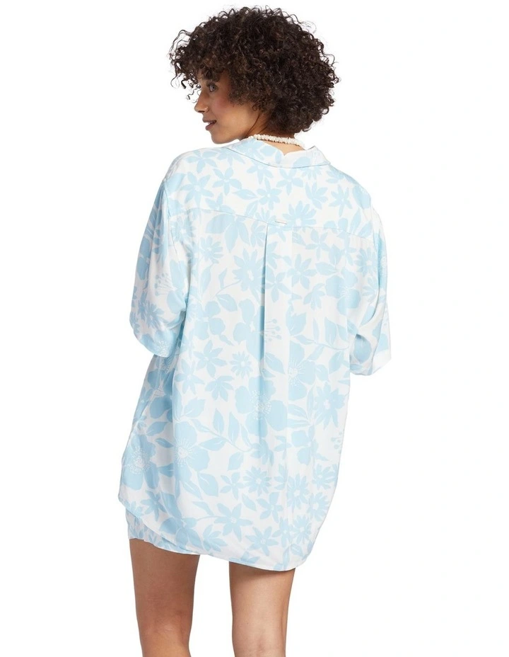 On Vacation Shirt in Bliss Blue