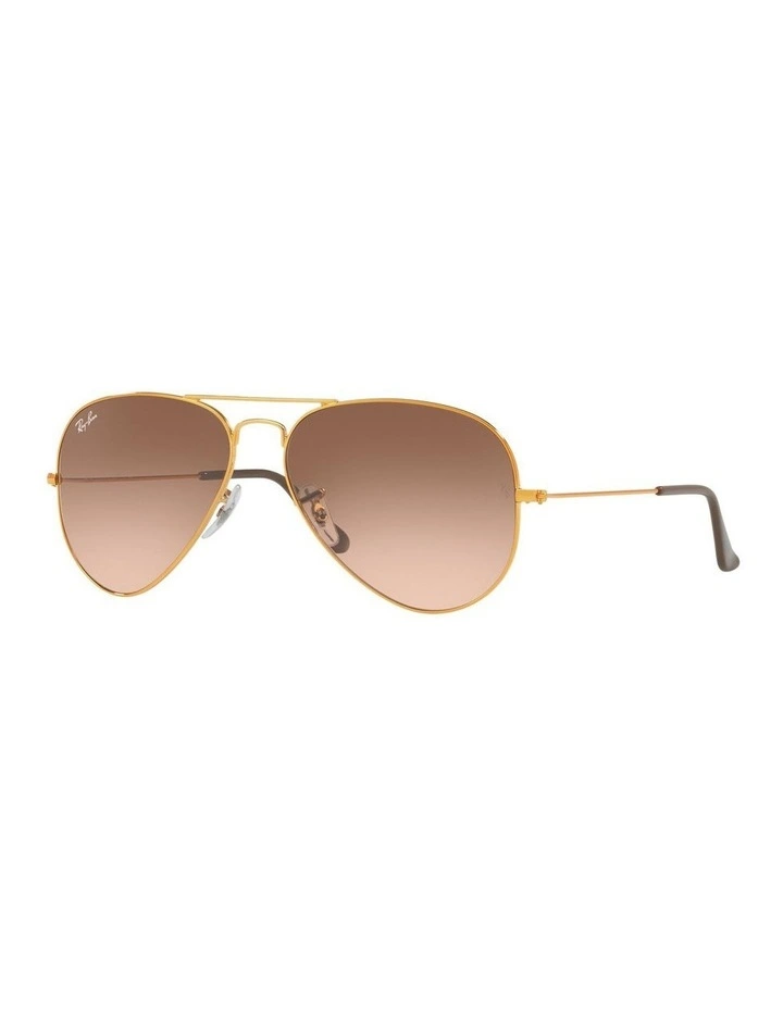 Aviator Gradient Copper RB3025 Sunglasses