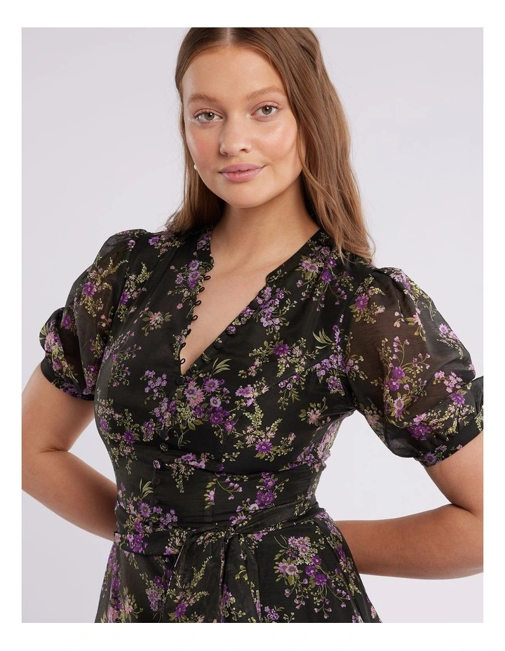 Sweet Bunch Dress in Black