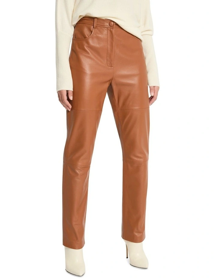 Across The Street Pant in Brown
