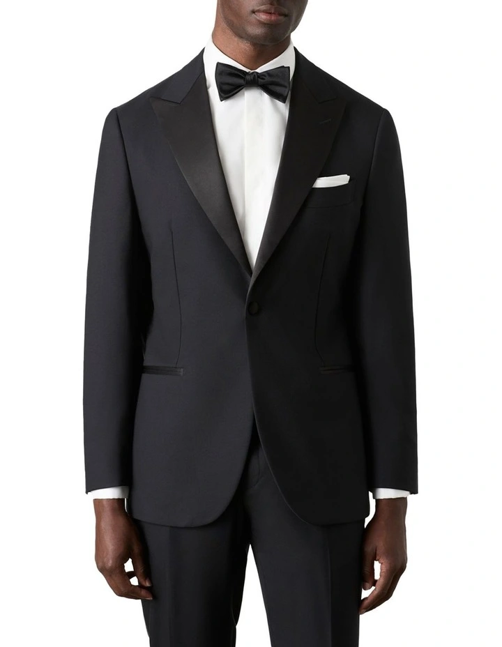 Tuxedo Jacket in Black