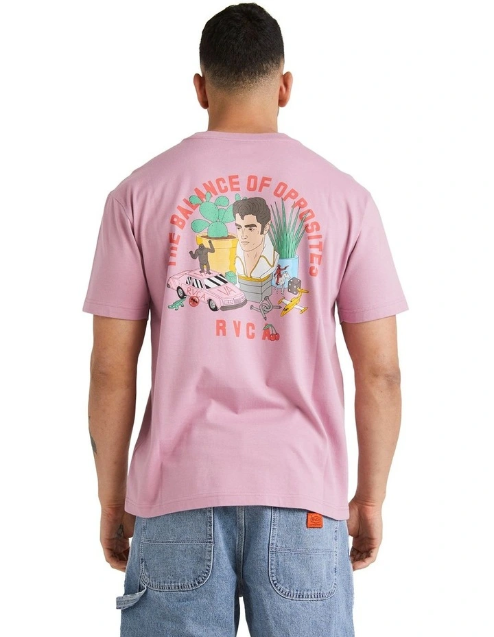 Luke Still Life T-shirt in Pale Mauve