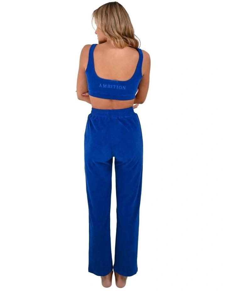 Organic Cotton Pants in Blue