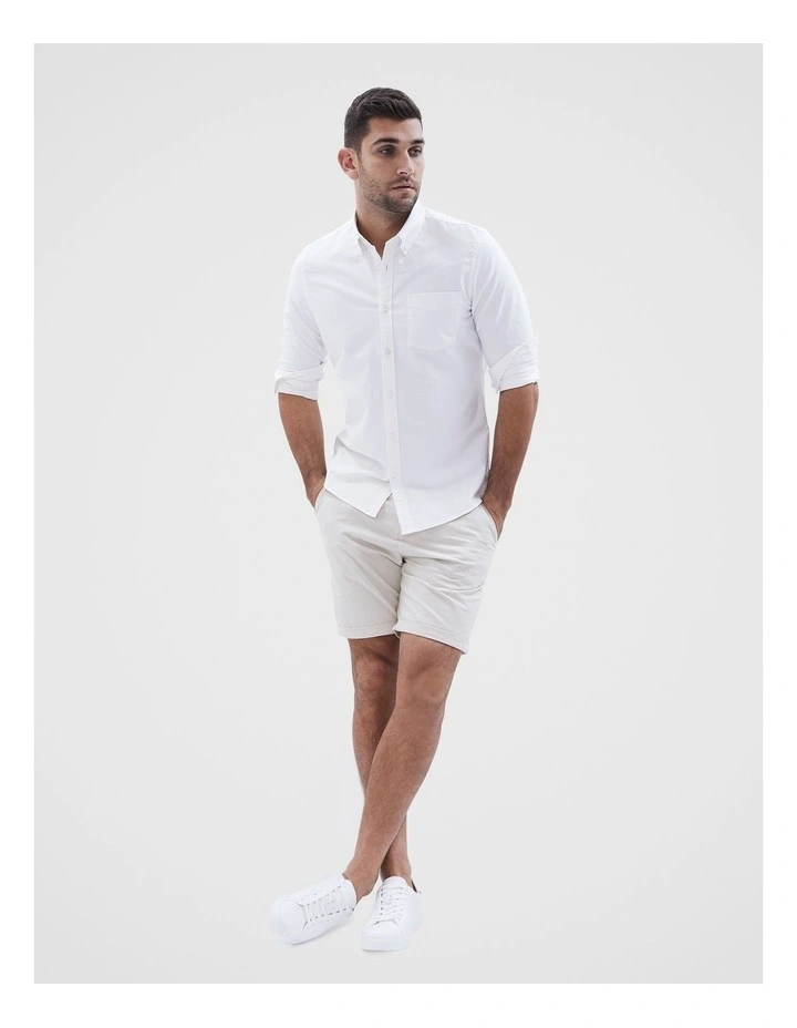 Oxford Slim Fit Shirt in White