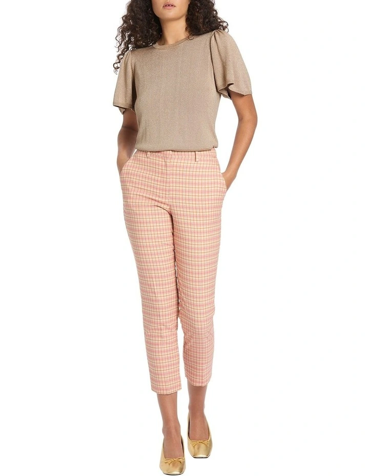 Check It Ralph Pant in Pink Multi
