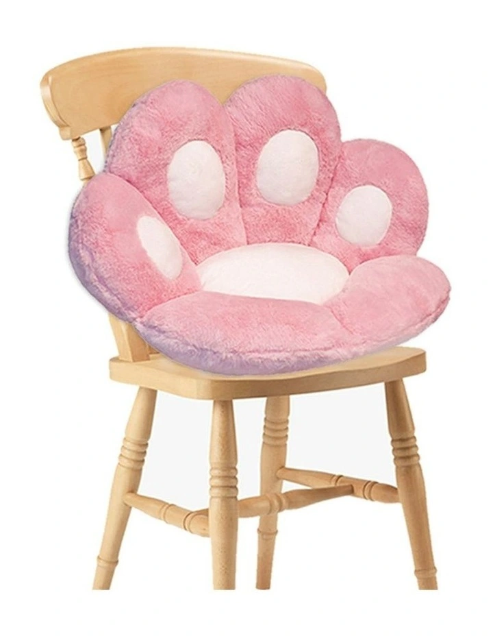 Paw Shape Cushion 80cm in Pink