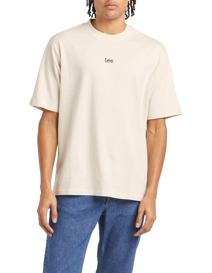 Altos Baggy Tee in Ecru