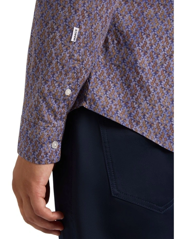 Fern Around Shirt in Navy Multi