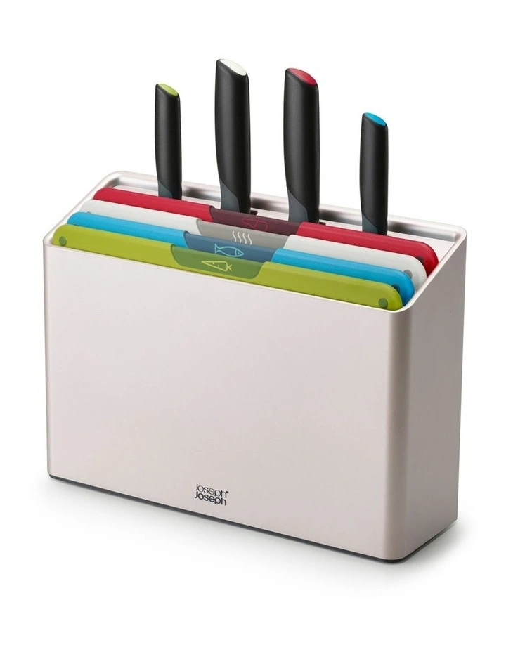 Folio Icon Plus 8 Piece Knife & Board Set in Multi