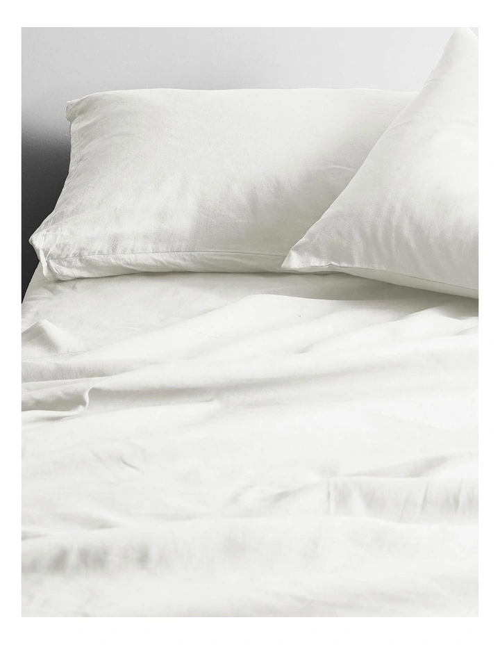 Maison Vintage Sheet Set in White
