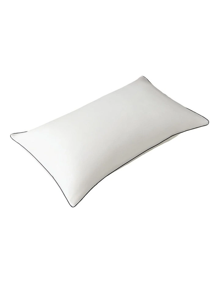 Lanham Piped Pillowcase in Snow