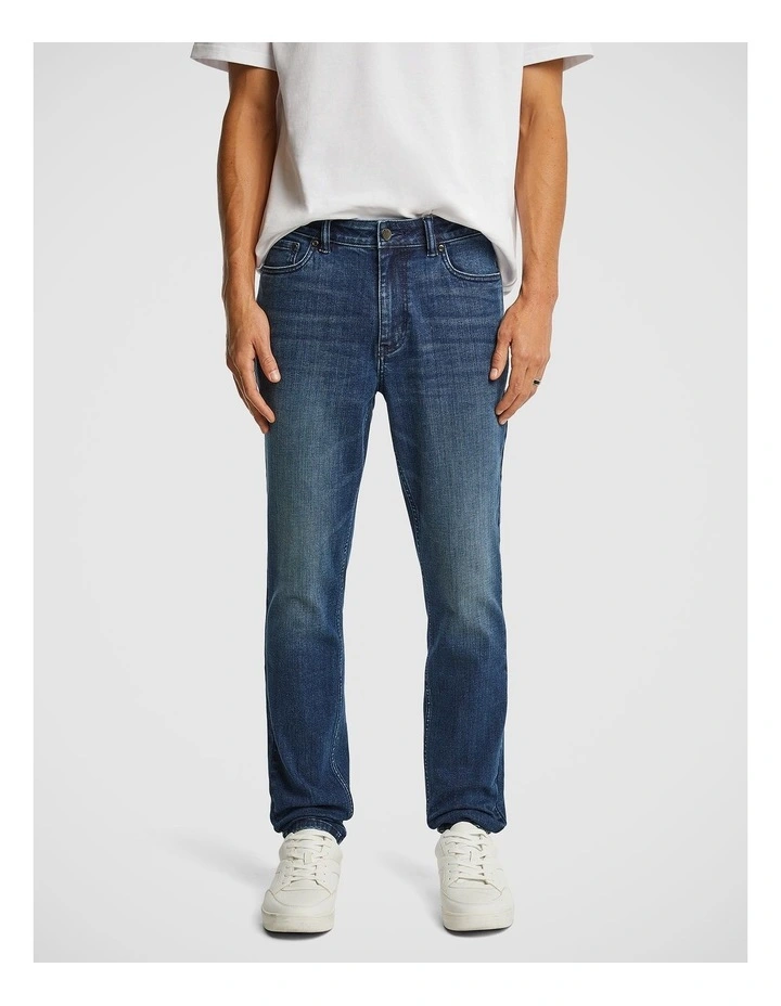 Timmy Slim Tapered Jeans in Blue