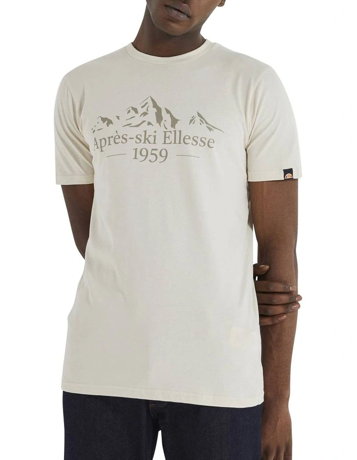 Top Rock Tee in Beige