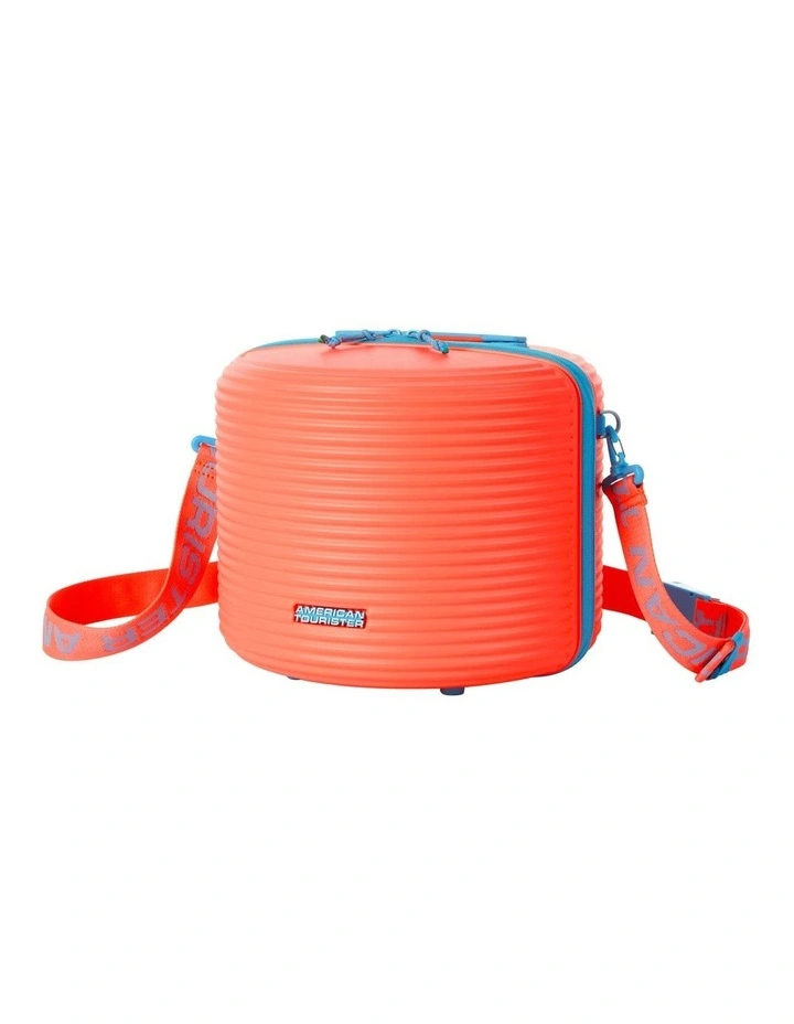 Rollio Carry Bag in Coral/Blue