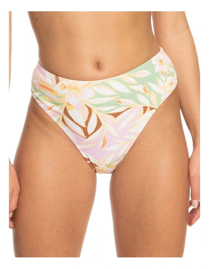 Meadow Flowers Mid Waist Mod in Quiet Green Coast