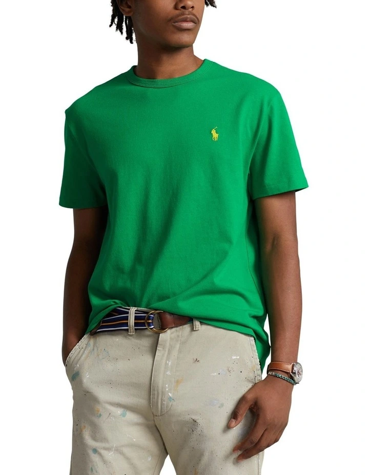 Classic Fit Heavyweight Jersey T-shirt in Green