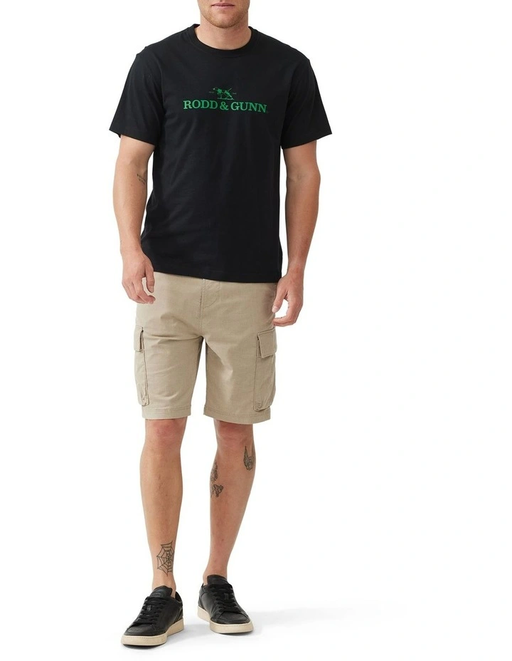 Logo T-shirt in Onyx