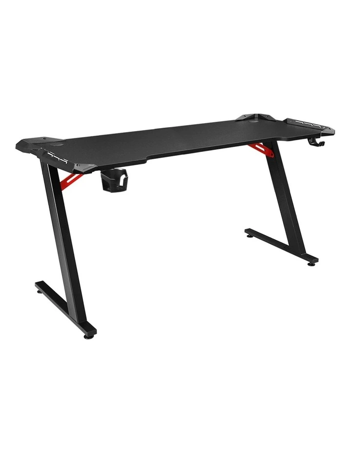 Gaming Computer Desk LED Light 140CM