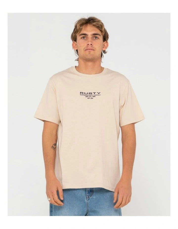Ho-Stack Short Sleeve Tee in Brown