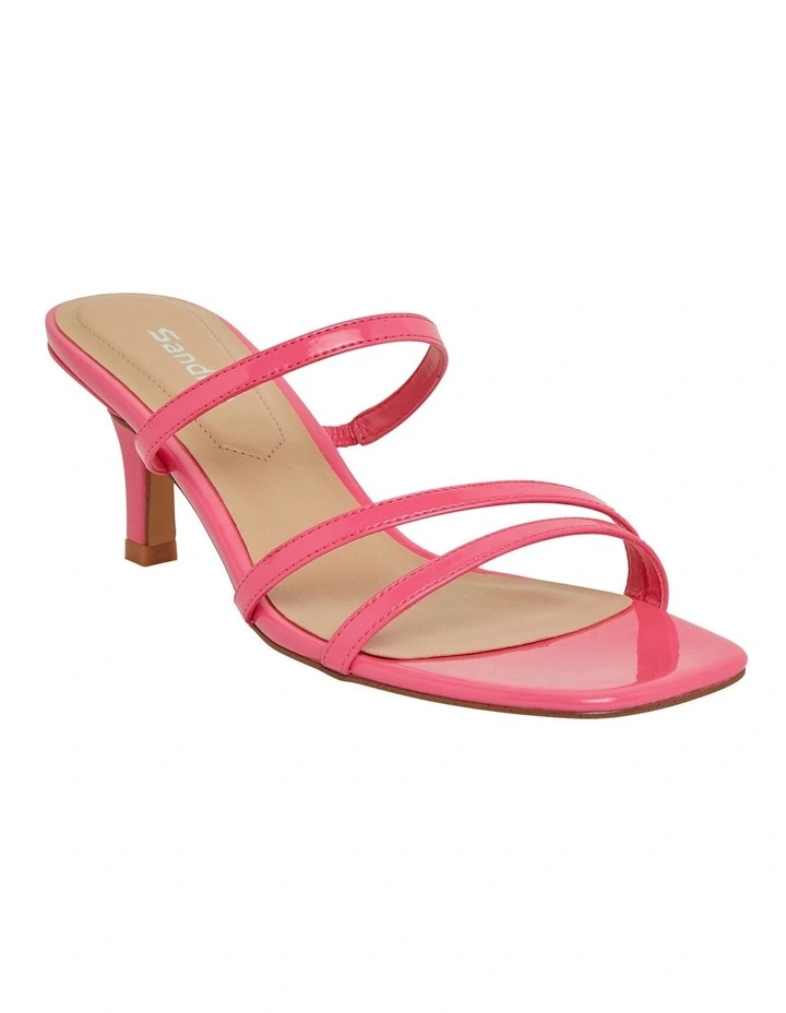 Marilyn Pink Patent Sandals