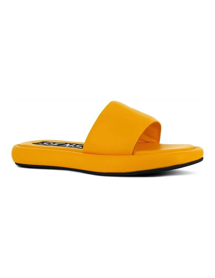 Bentley I Flat Sandals in Yellow
