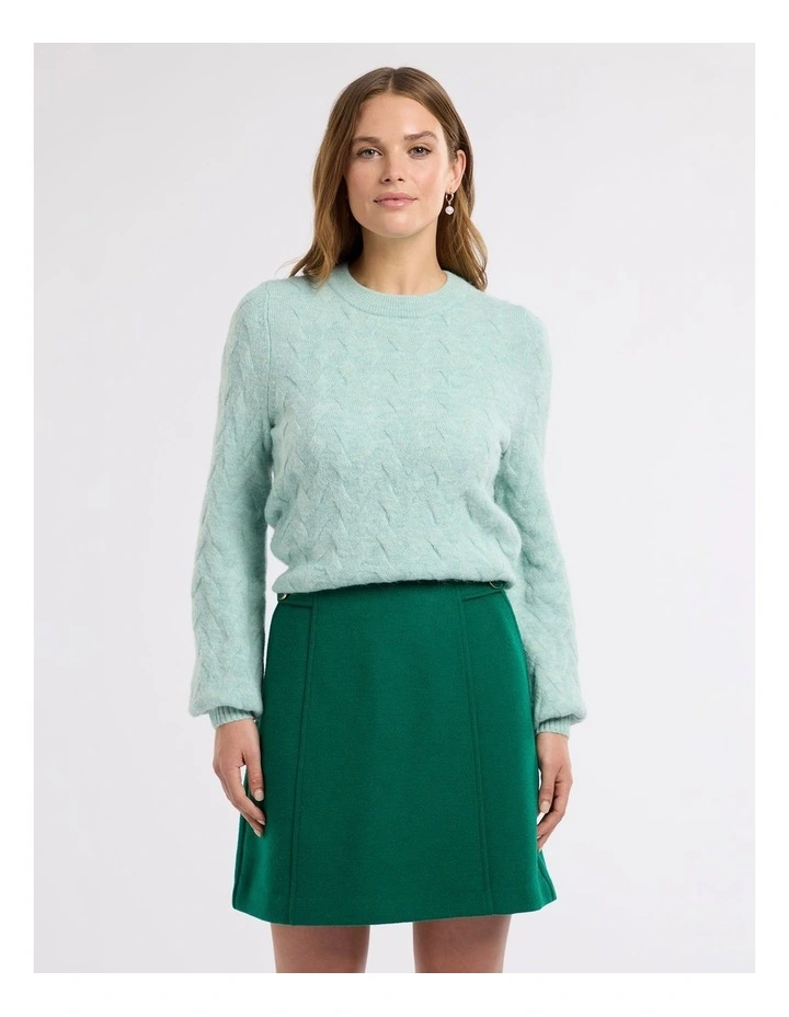 Florentine Jumper in Mint