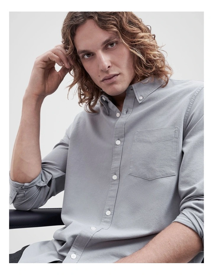 Oxford Regular Fit Shirt in Sky Blue