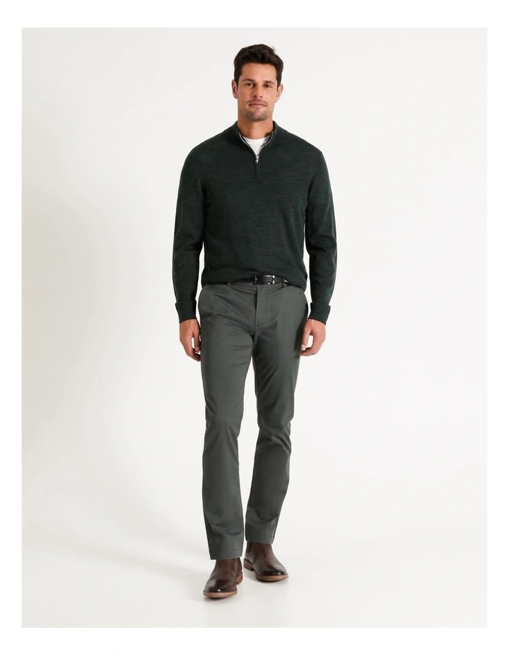 Boston Chino Pant in Forest