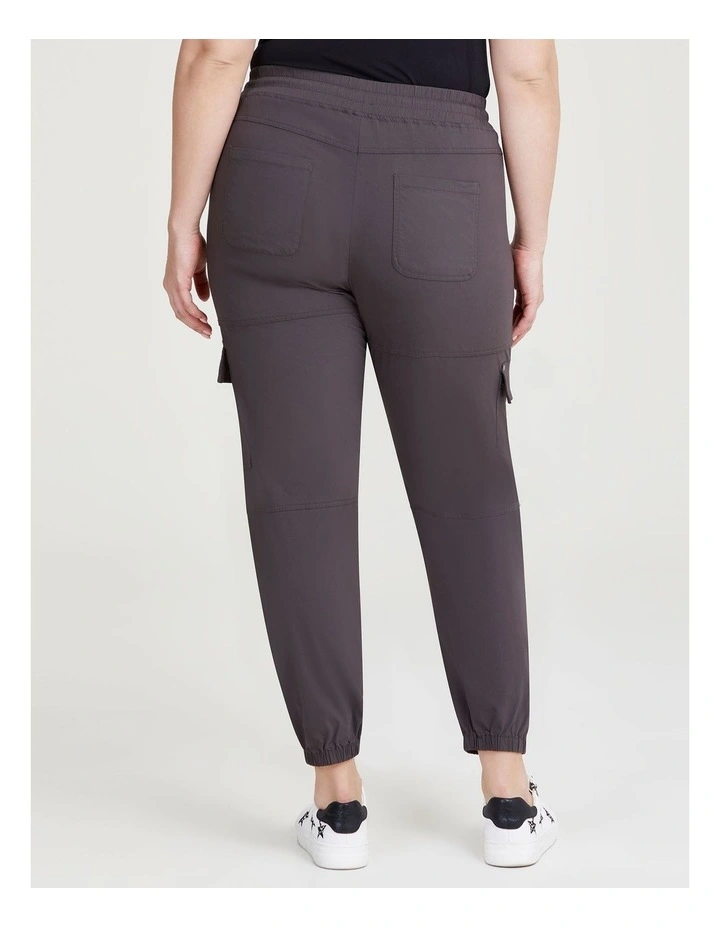 Castaway Pull On Cargo Pant in Gravel