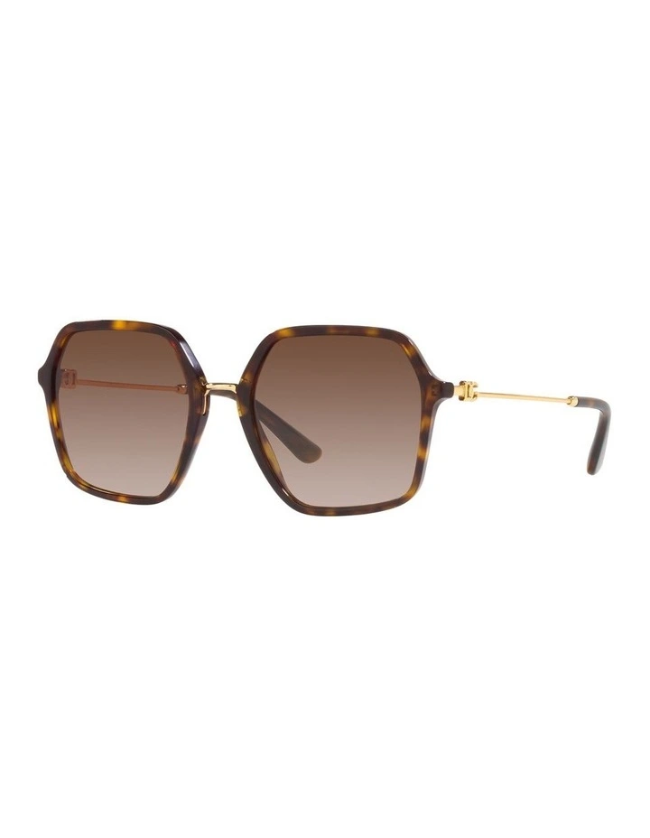 0DG4422F Sunglasses in Havana