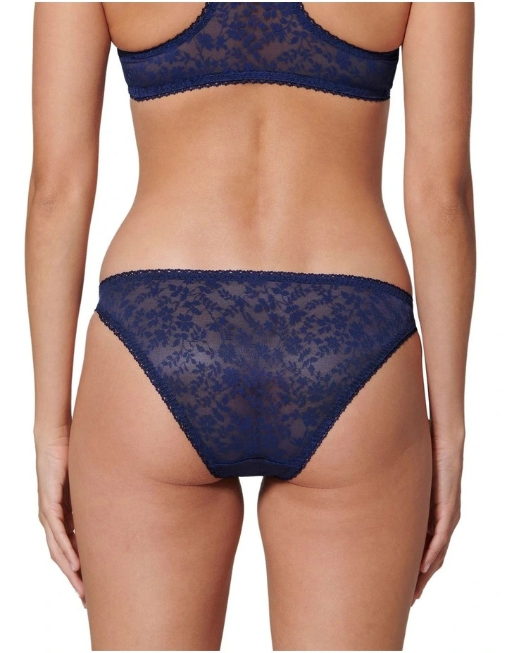 Thelma Bikini Brief in Blue