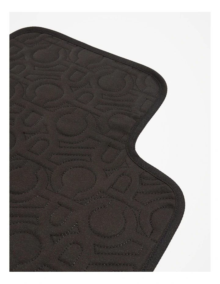 Unisex Logo Change Mat in Black