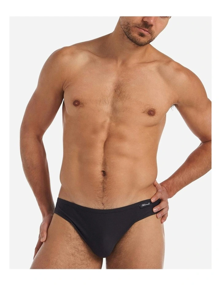 Eclipse Bikini Brief in Black