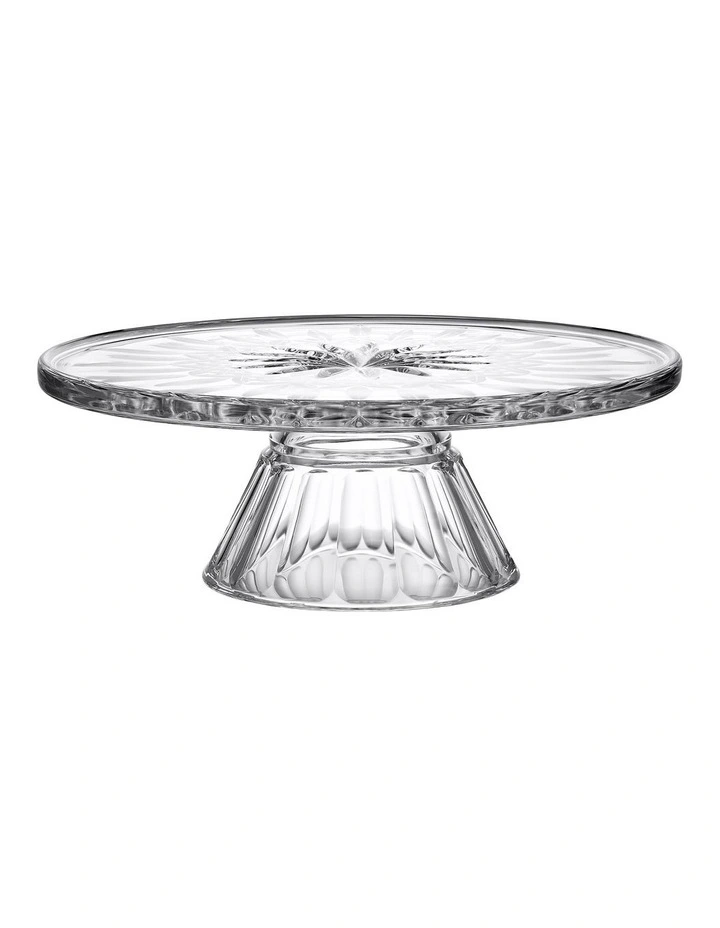 Lismore Cake Stand 28cm in Clear