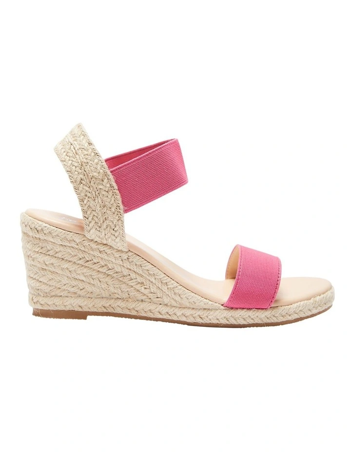 Summit Elastic Sandals In Pink