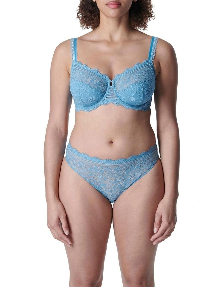 Freesia Control Full Cup Bra in Blue