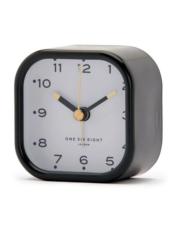 Lisa Alarm Clock in Black