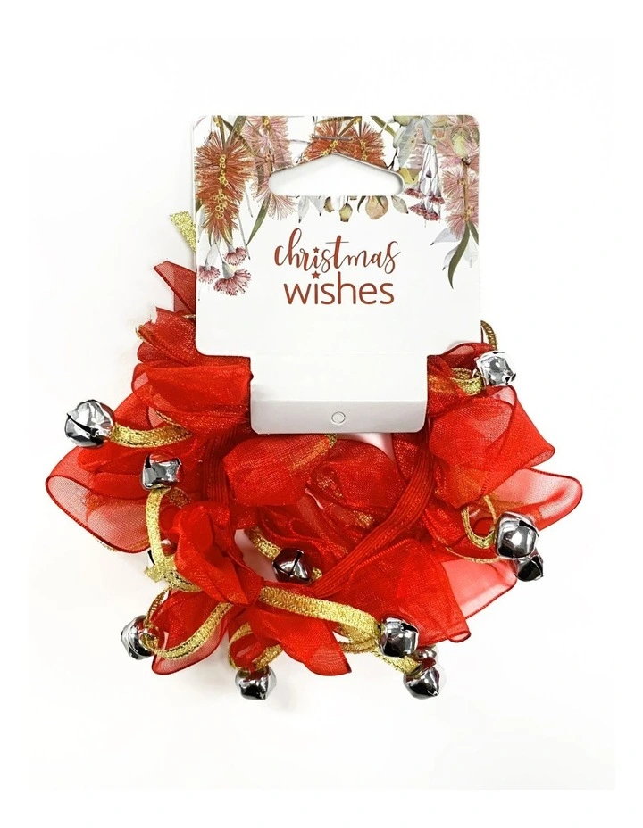 My Red Sheer Bell Scrunchie