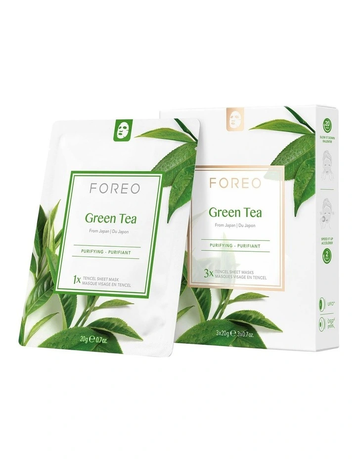 Green Tea Farm To Face Sheet Mask 3 Pack